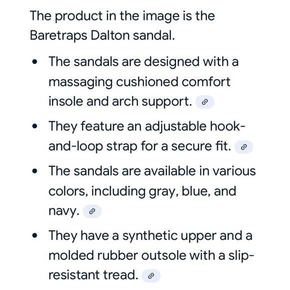 Baretraps Rebound “Dalton” Sandals Microbial Hook & Loop Blue/Gray W Size 10M - Picture 14 of 14